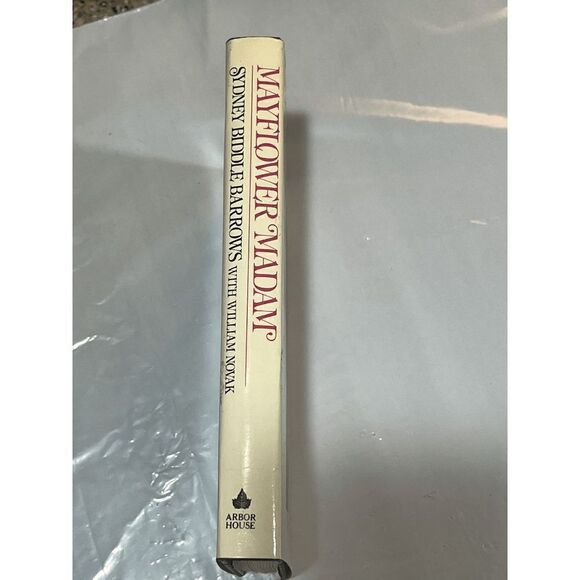 Mayflower Madam: The Secret Life of Sydney Biddle Barrows HC w/DJ Very Good - Picture 2 of 4